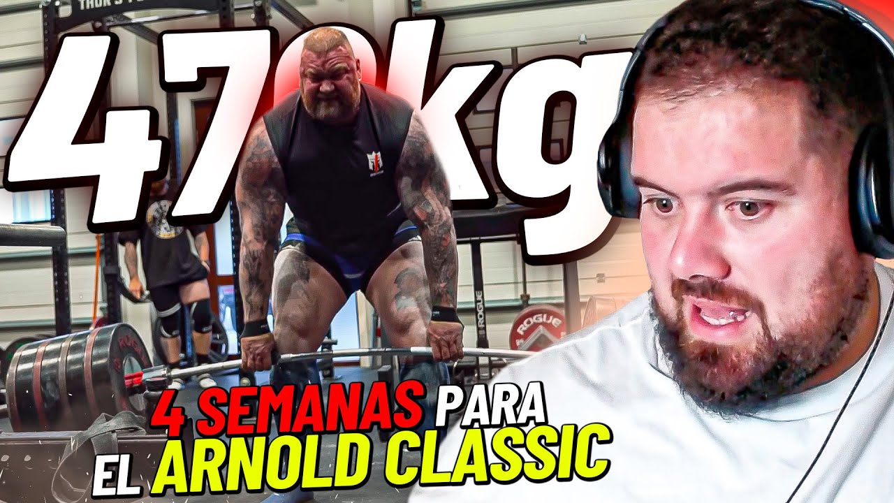 THOR LEVANTA 470KG Y SORPRENDE AL MUNDO