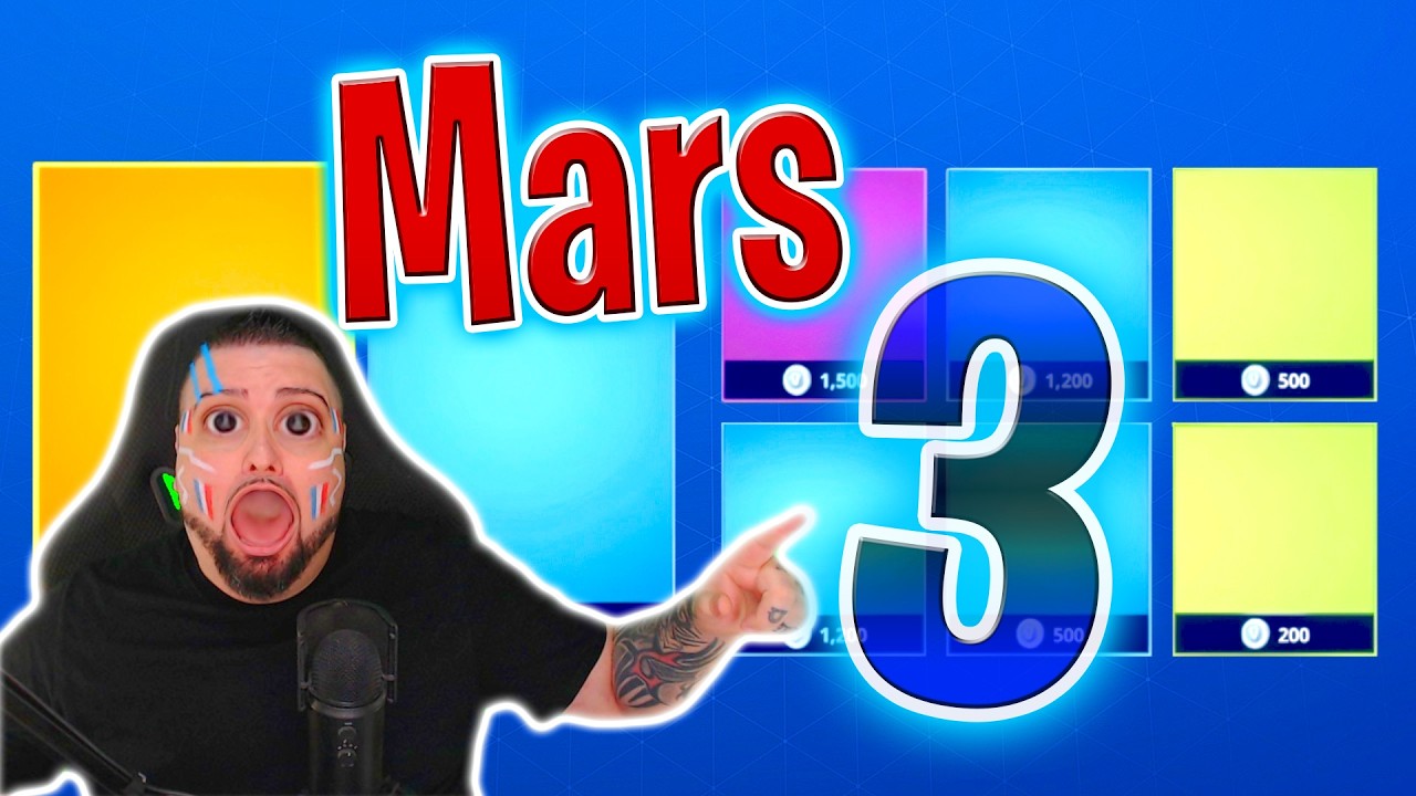 BOUTIQUE FORTNITE D&rsquo;AUJOURD&rsquo;HUI (3 mars 2026) 💙🥳&nbsp;(Boutique du jour)