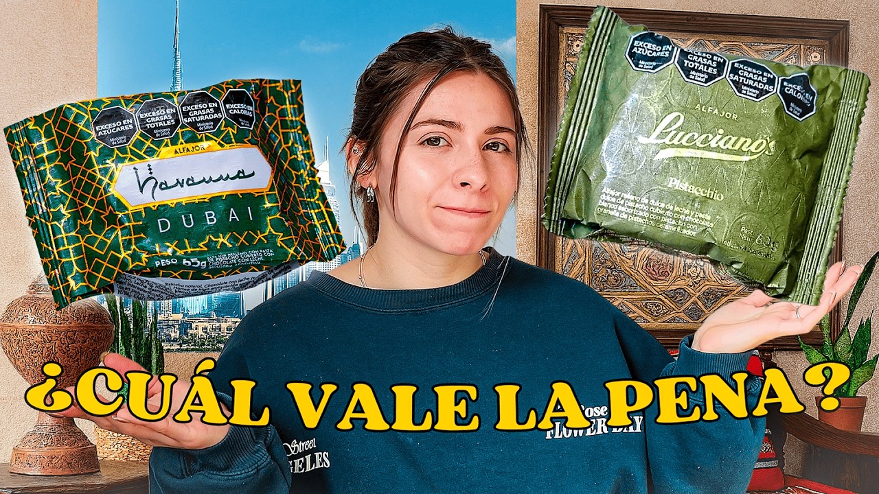 PROBAMOS los Nuevos Alfajores DUBAI: Havanna vs Lucciano’s