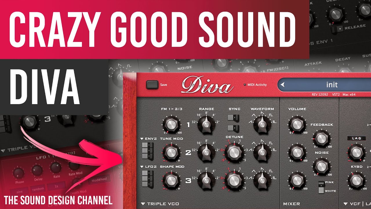DIVA Tutorial | CRAZY GOOD SOUND for Lead / Bass  (Melodic House, Ben Böhmer, Lane 8)