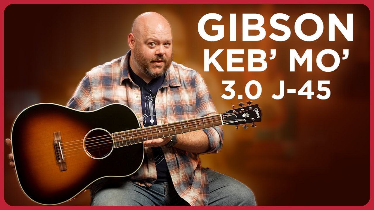 An Amazing Blues Machine! Gibson Keb' Mo' 3.0 12-Fret J-45