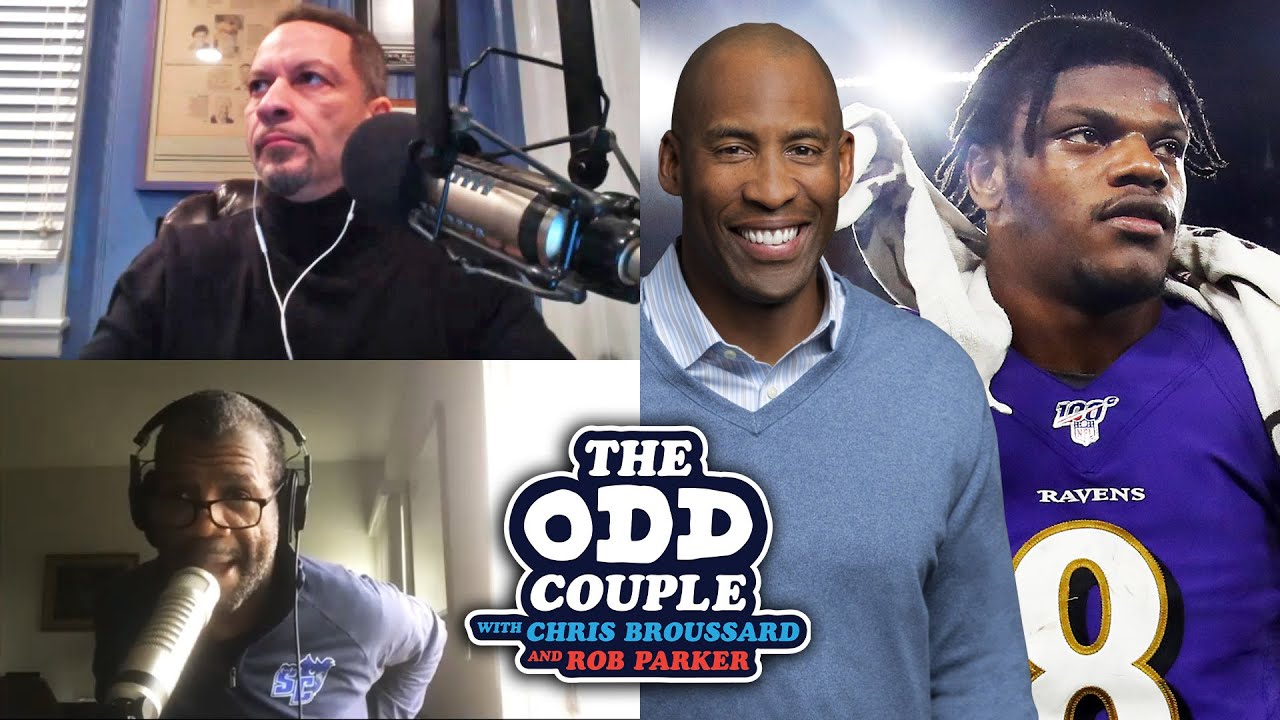 Rob Parker Is Upset at Bucky Brooks For Disrespecting Lamar Jackson's Career | THE ODD COUPLE