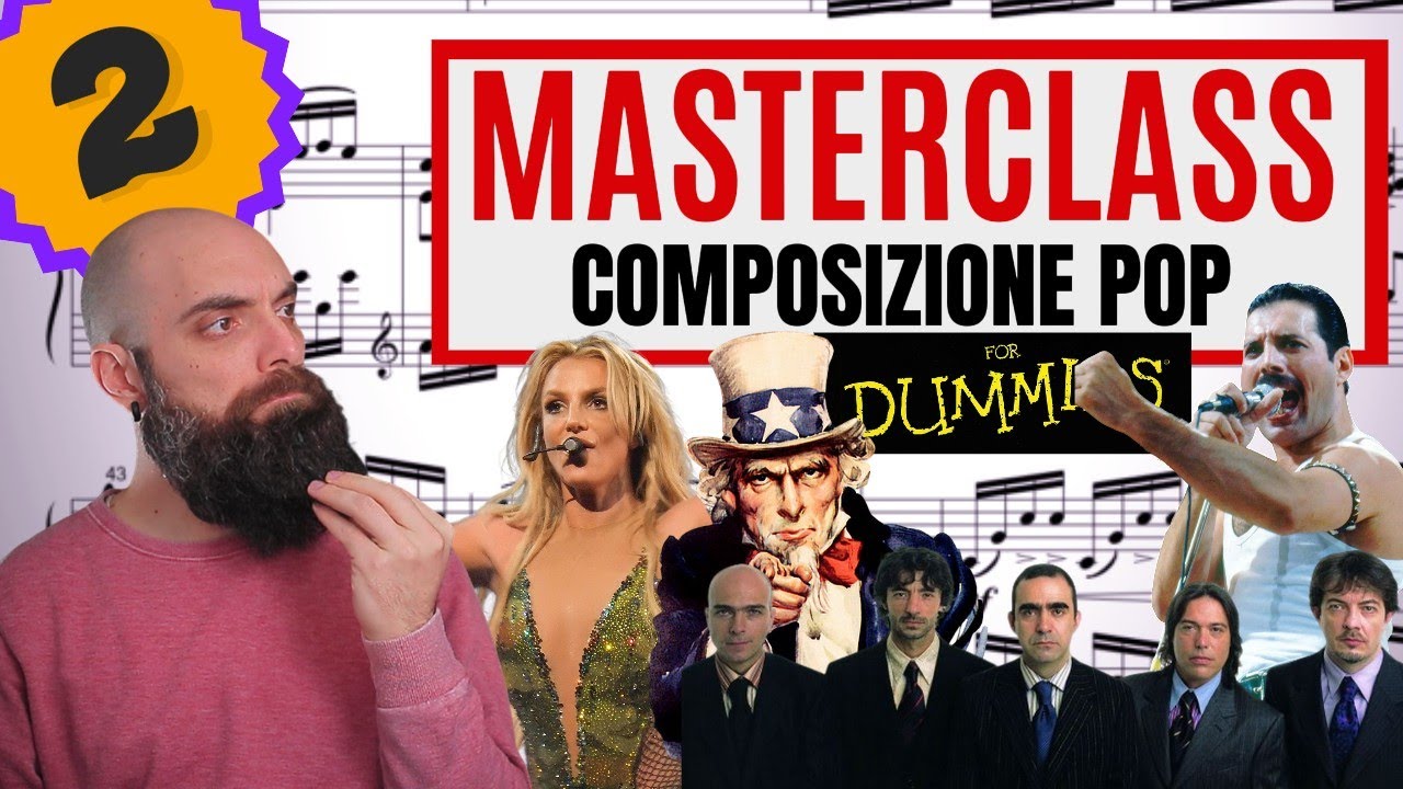 🎧 MASTERCLASS composizione POP PARTE 2: Quanti Accordi? Intro Corto? Ma il TESTO?