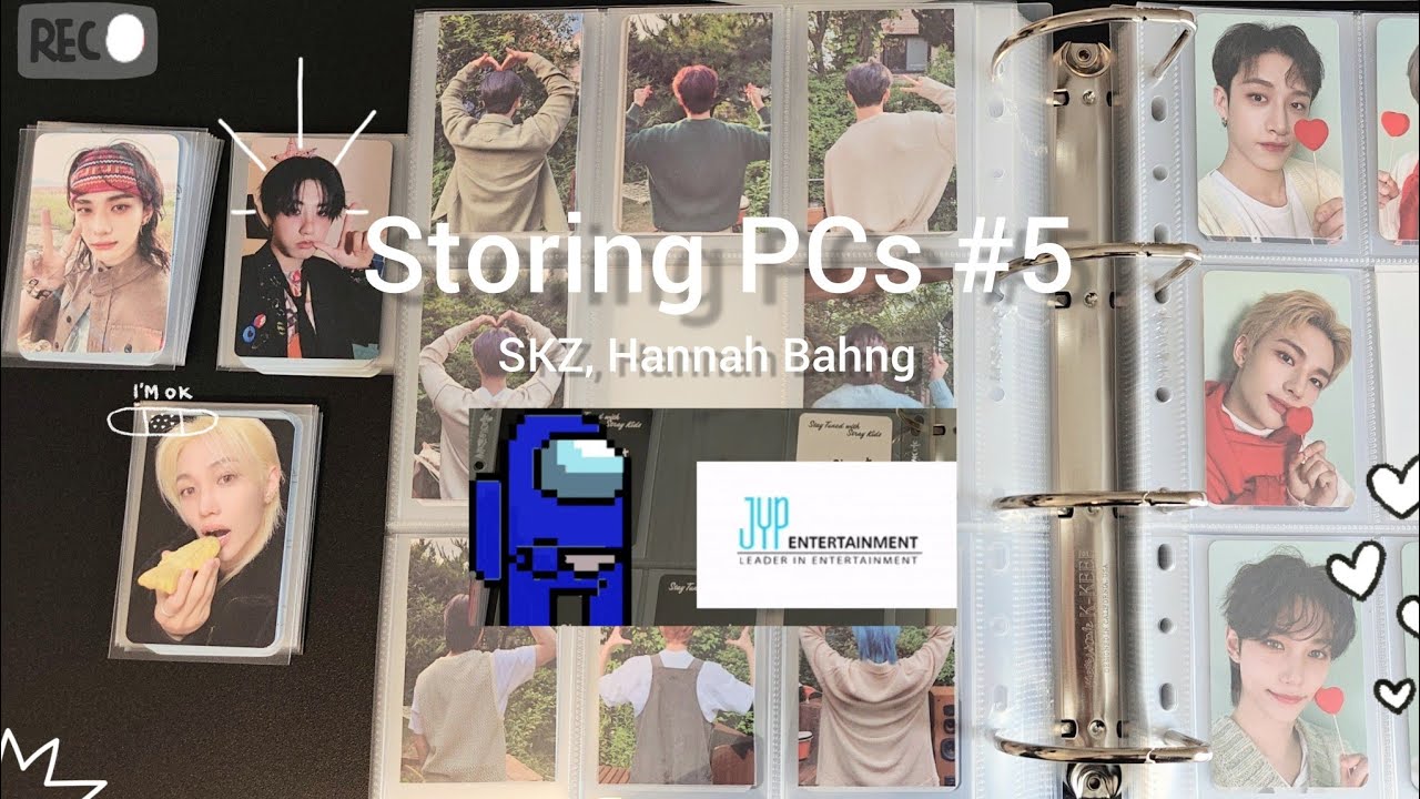 Storing Photocards #5 | Stray Kids, Hannah Bahng