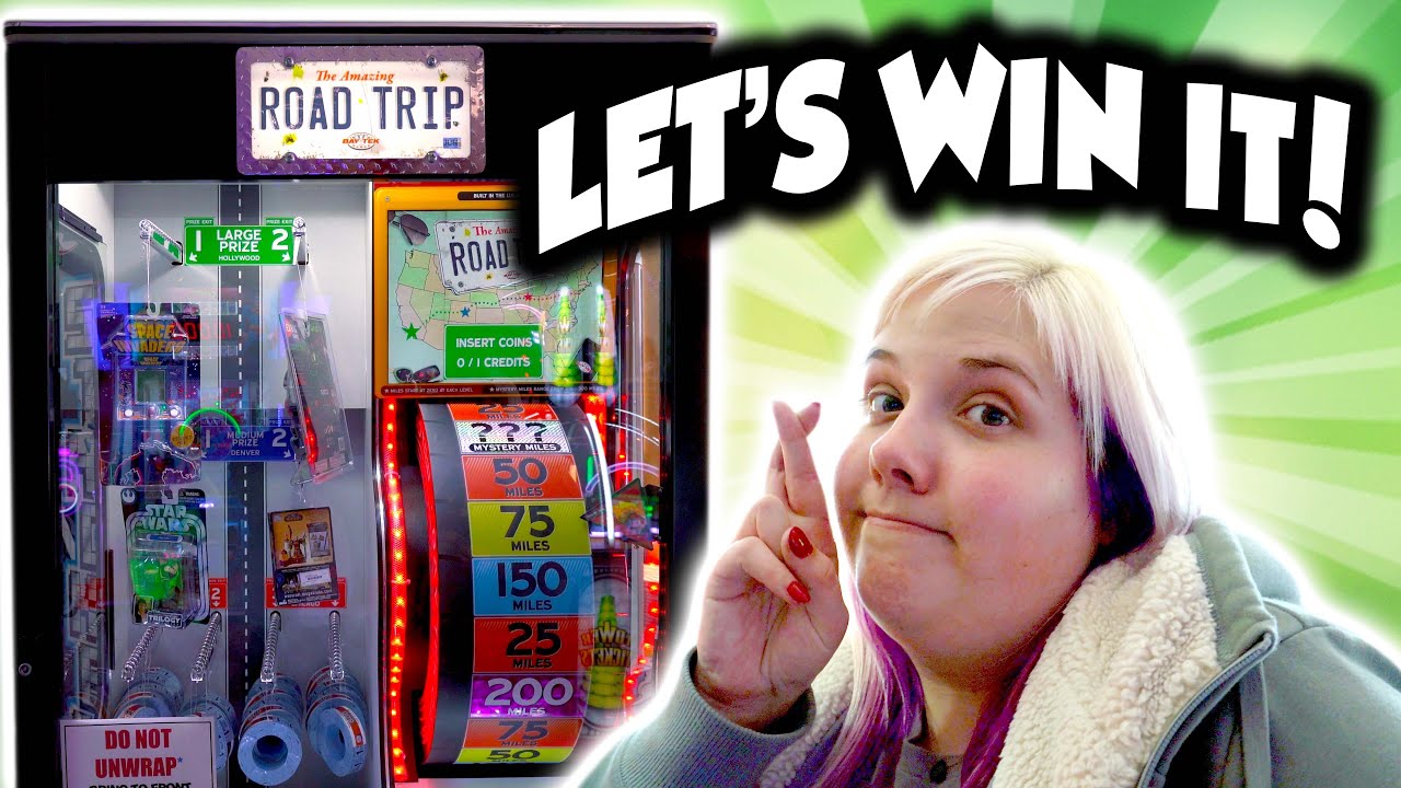 Road Trip arcade game jackpot - Let's WIN it!