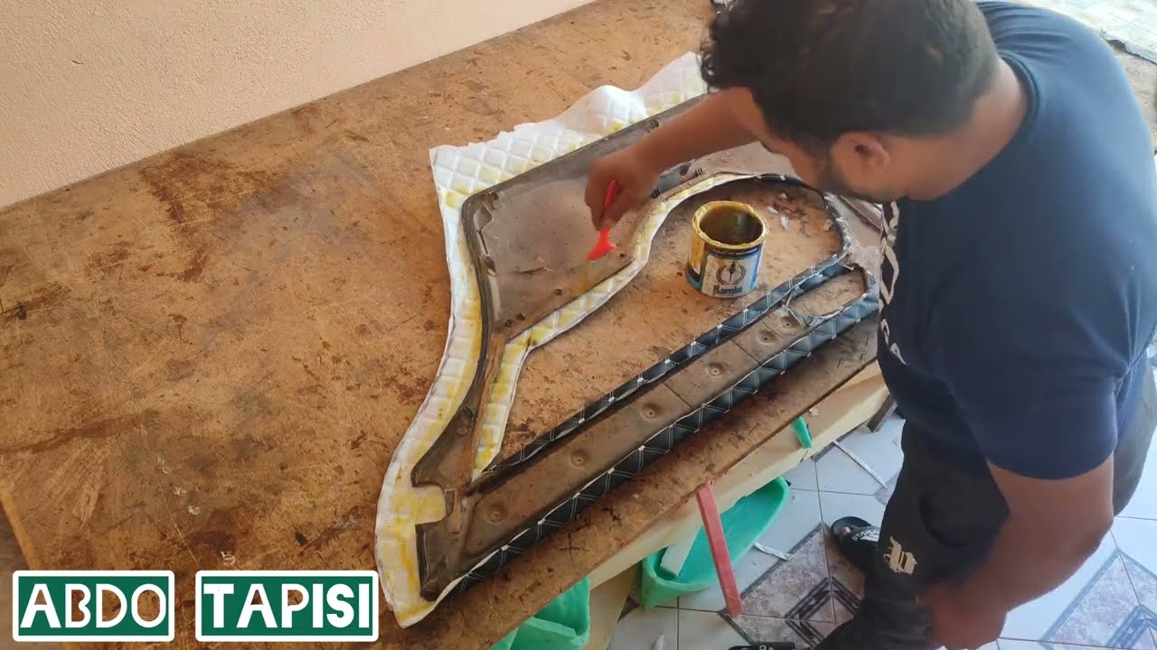 تغليف كرنتور سيارة بالجلد طريقة سهلة جدا بدون معدات