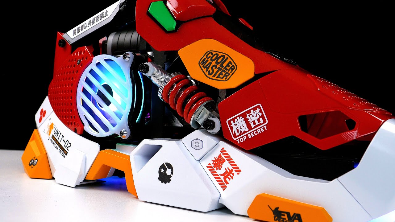 「BRO」4K PC BUILD Cooler Master Sneaker X Eva Theme 酷冷至尊 Sneaker X EVA主题 