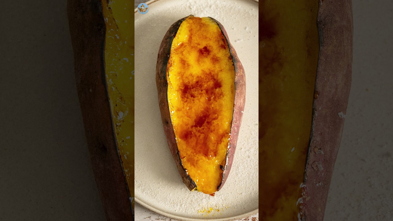 Kremowy deser ze słodkich ziemniak&oacute;w | Cr&egrave;me br&ucirc;l&eacute;e