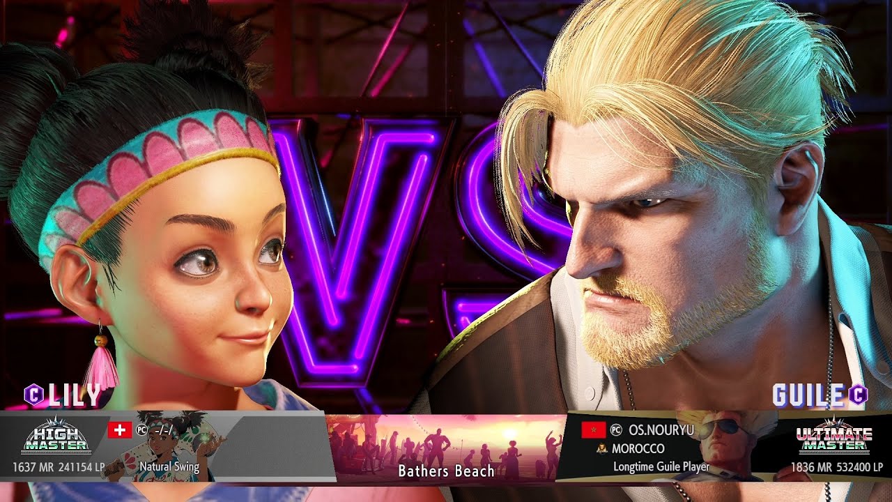 -/-/ (Lilly) vs OS.NOURYU (Guile) SF6 Randek Match