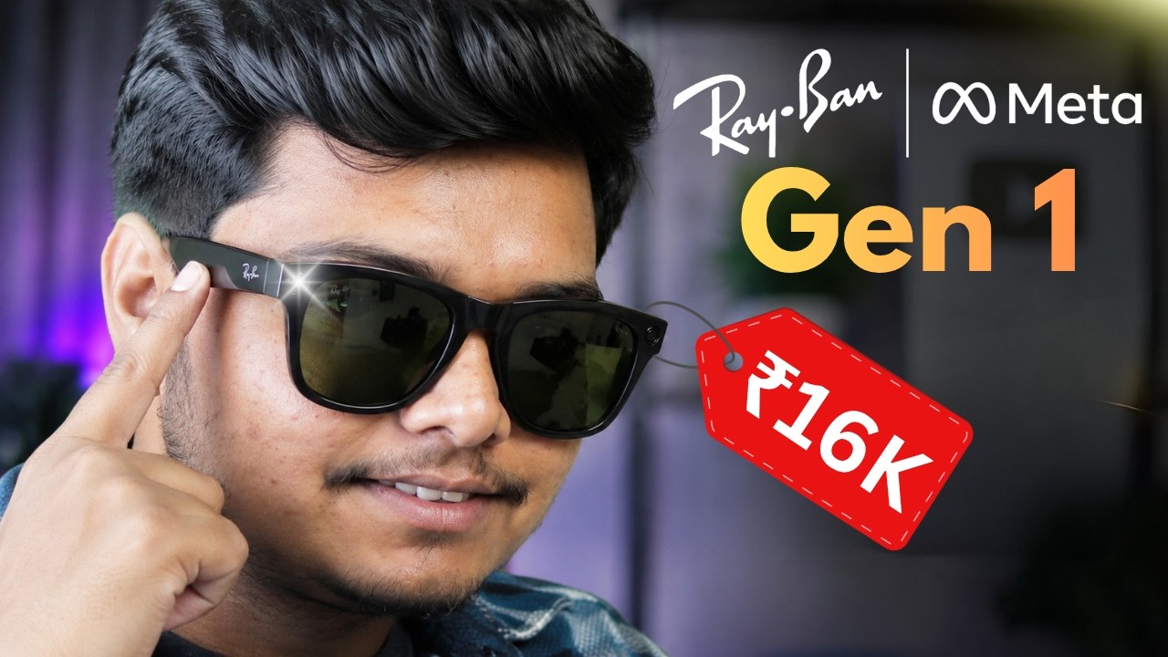 I Bought Meta Ray-Ban Glasses Gen 1 at ₹16K! (Review) 😎