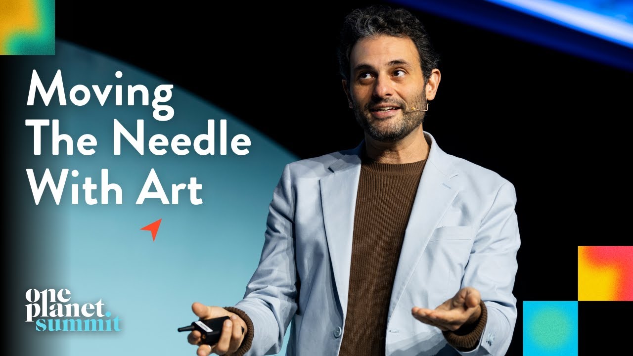 Moving the Needle with Art | Arian Moayed | One Planet Summit