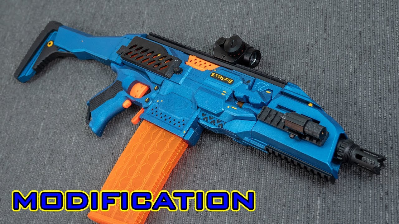 [MOD] Nerf Stryfe Modification | Scorpion EVO Body Kit!