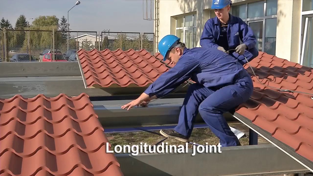 KINGSPAN płyty warstwowe Roof Tile - film montażowy