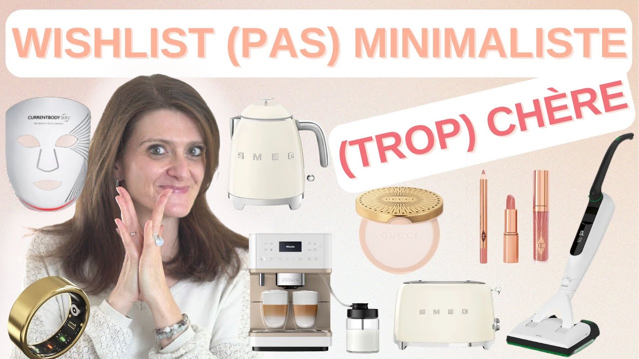 Ma Wishlist de Noël 🎁 Pleine d'Envies ( bien trop chères) et Pas du Tout Minimalistes 😅!