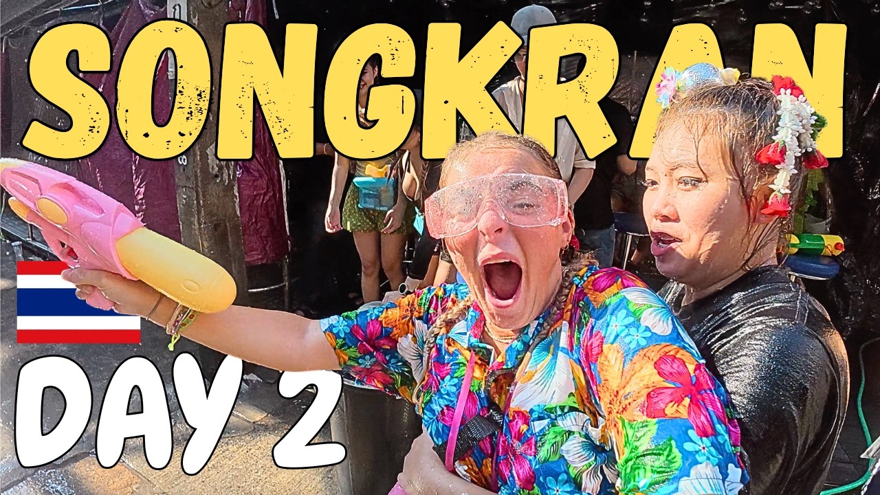 WET AND WILD IN BANGKOK! 🇹🇭 Songkran Festival In Thailand | เทศกาลสงกรานต์ ปีใหม่