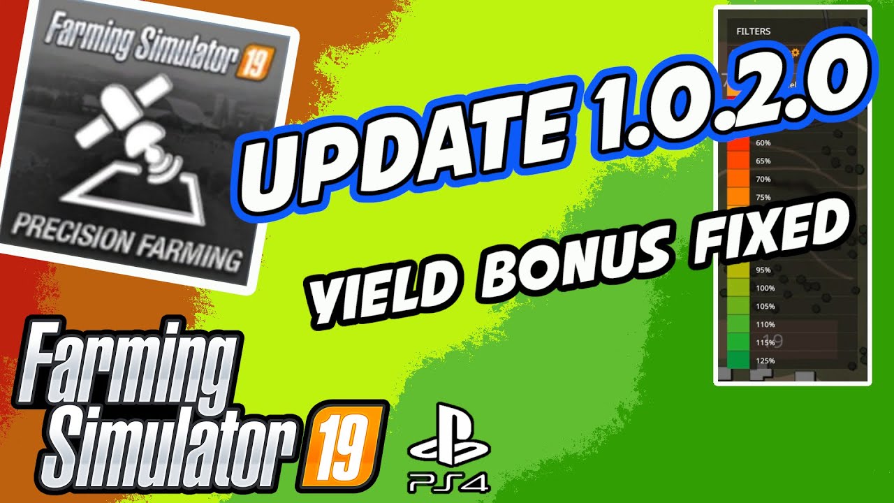 Precision Farming Update 1.0.2.0. | Farming Simulator 19
