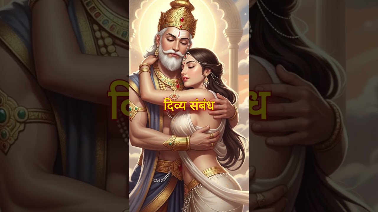 The Divine Union of Vishwakarma and Apsara Ghritachi &ndash; Birth of Rudraksha | ghritachi apsara #shorts
