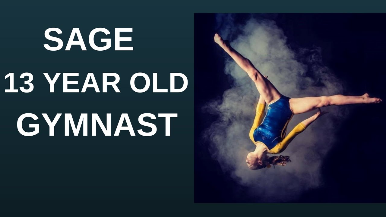 Amazing gymnast sage!