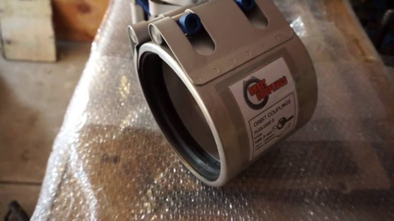 180.3mm pipe coupling Flex Grip S | Orbit Couplings