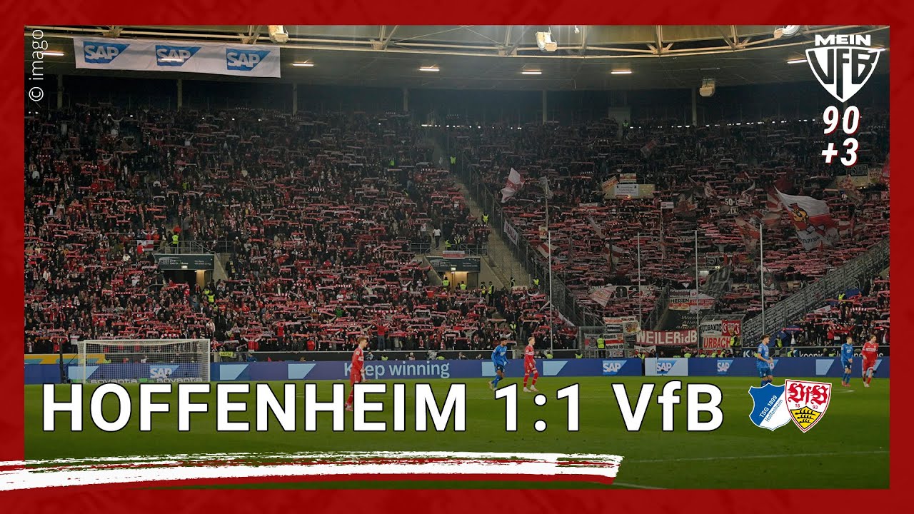 Zwei verschenkte Punkte 😤 TSG Hoffenheim 1:1 VfB Stuttgart | #90plus3 MeinVfB