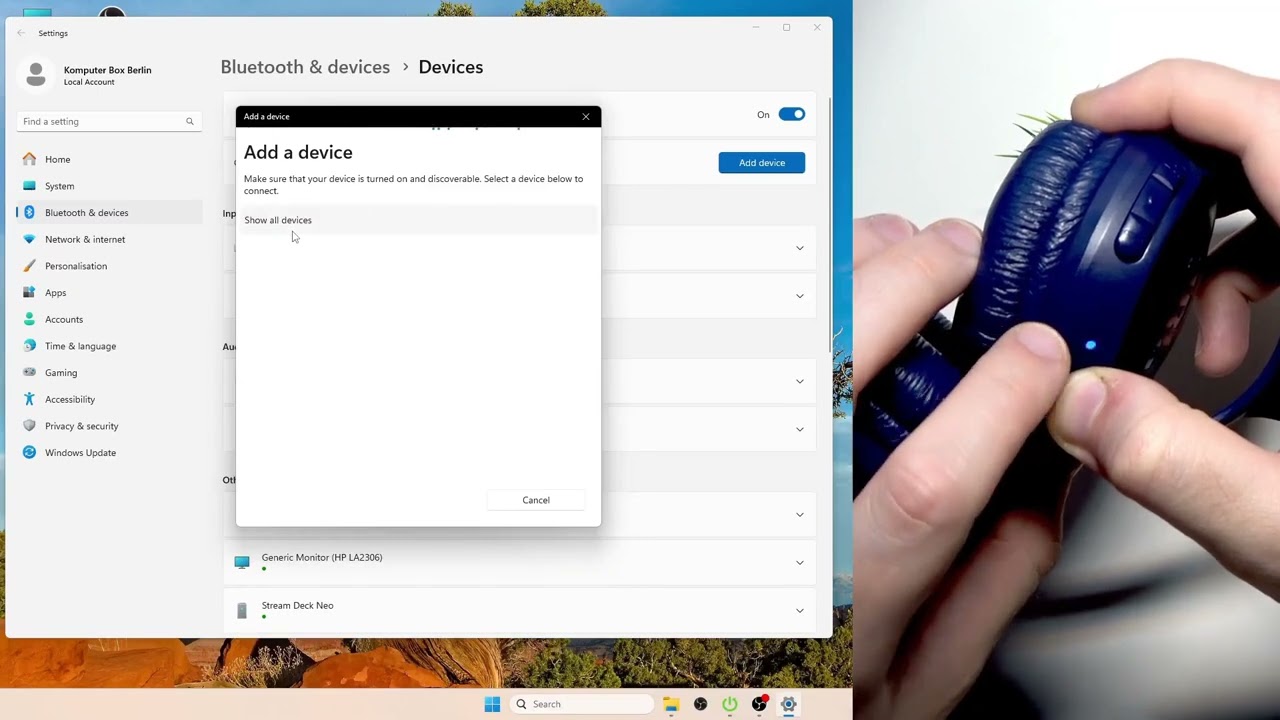 Comment connecter le JBL Tune 510BT à un PC en Bluetooth