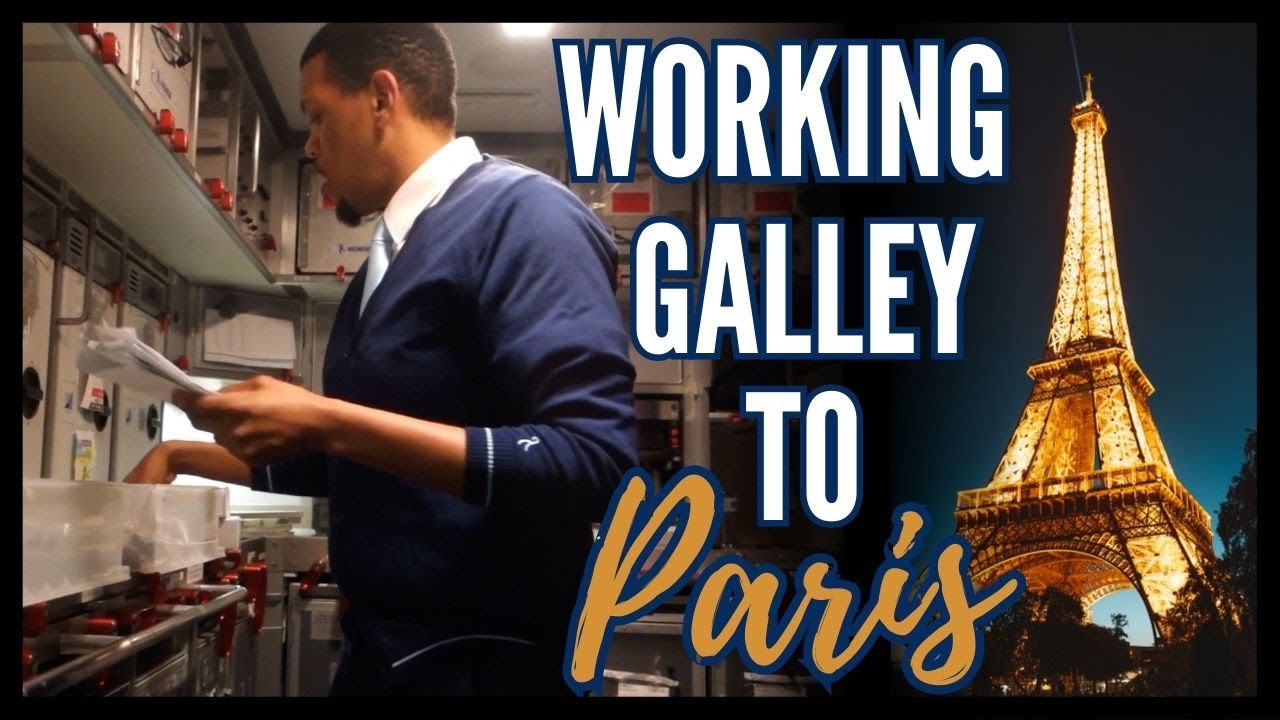 WORKING THE GALLEY POSITION | FLIGHT ATTENDANT VLOG | FlyWithAGuy