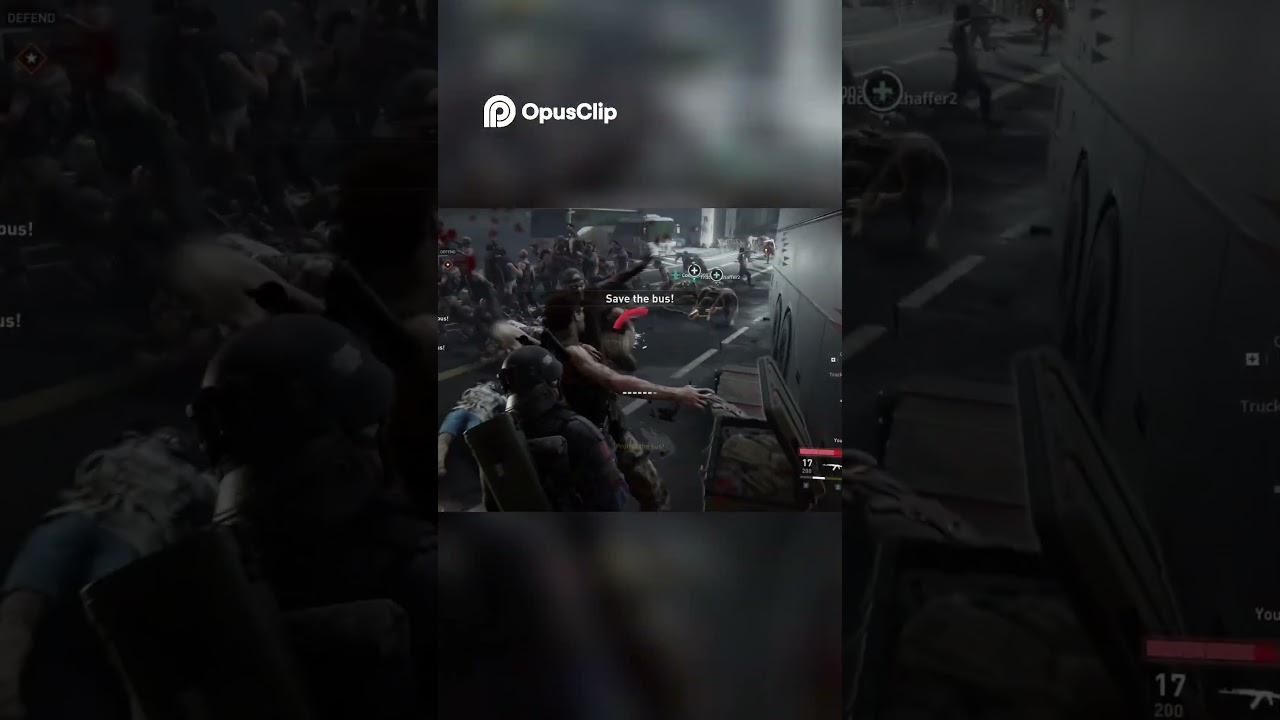 Defend the bus! #gaming #shorts #worldwarzaftermath