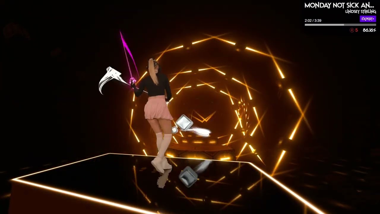 Beat Saber OST 8 Monday not Sick anymore - Lindsey Stirling