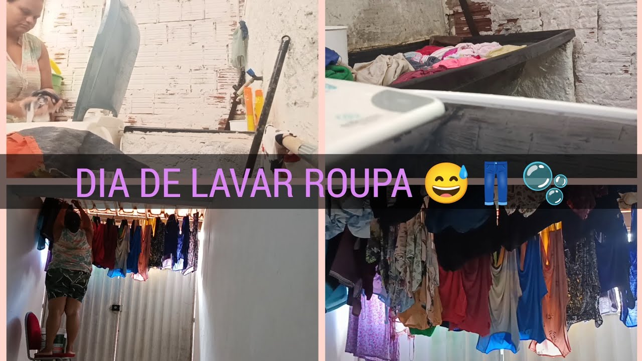 Rotina Real: Dia de Lavar Roupa 🫧👖