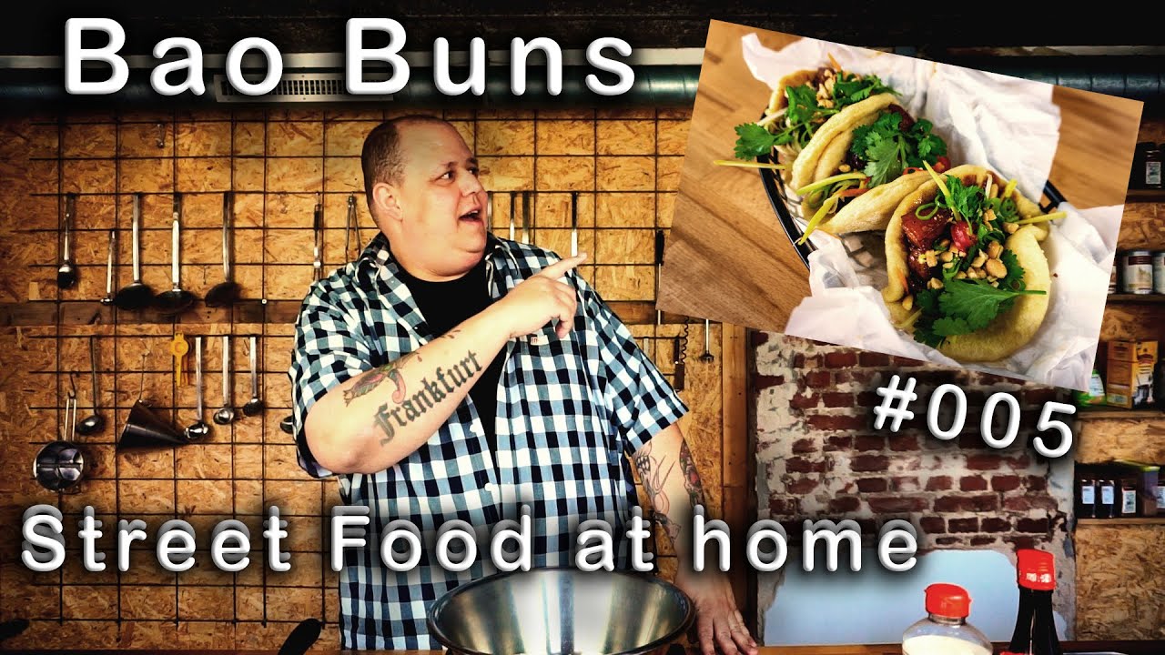 Bao Buns Pork Belly | Street Food at home | Rezepte für zu Hause | Papa kocht 005