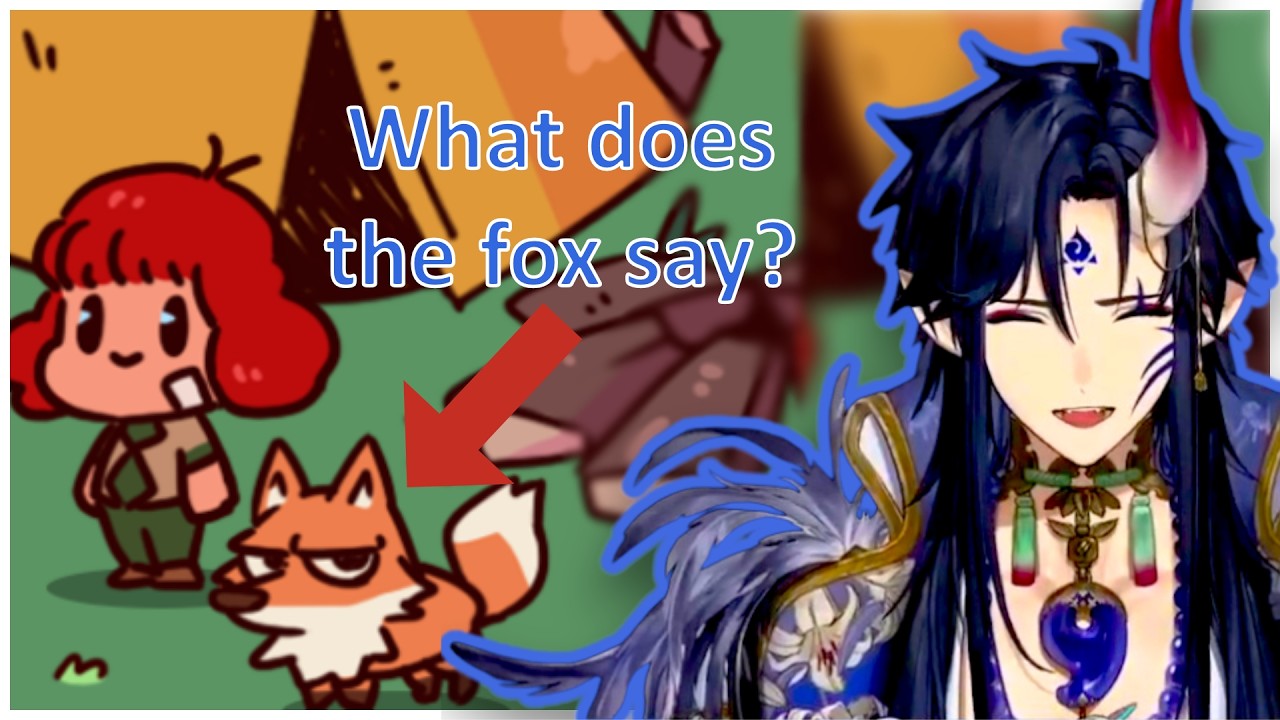 Altus tries his best to imitate a fox in MyVoiceZoo