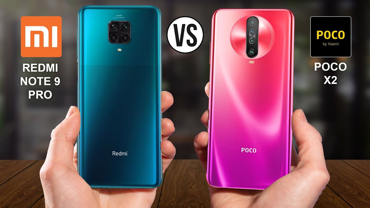 Redmi Note 9 Pro vs Poco X2