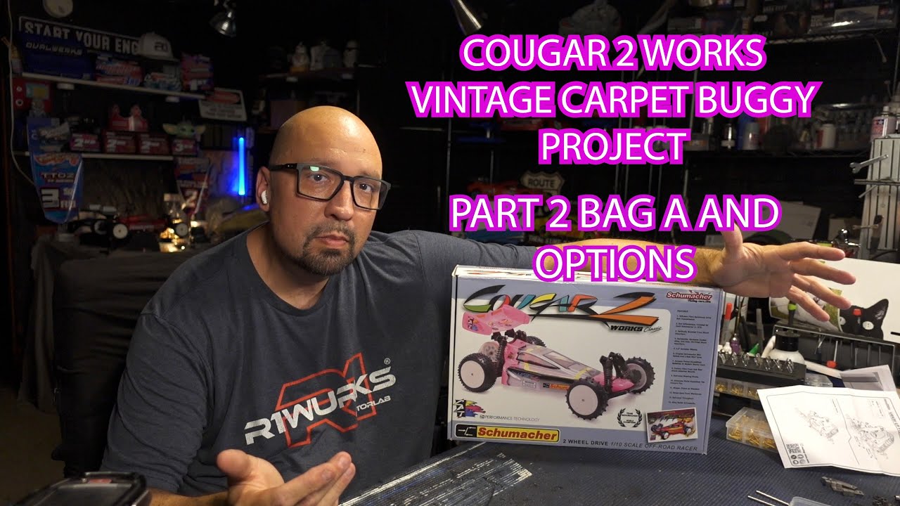 SCHUMACHER COUGAR 2 WORKS VINTAGE CARPET PROJECT | PART 2 BAG A AND OPTIONS