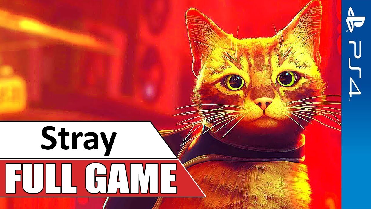 Stray PS4 Gameplay Full Game Walkthrough