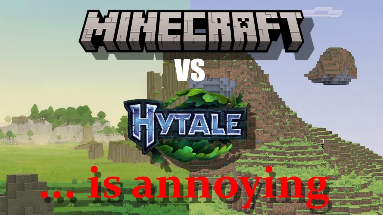My thoughts on the Hytale and Minecraft Comparisons