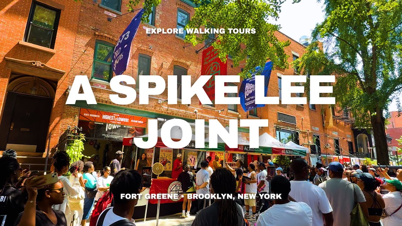 Spike Lee's Stoop Sale in Fort Greene, Brooklyn | 40 Acres and a Mule