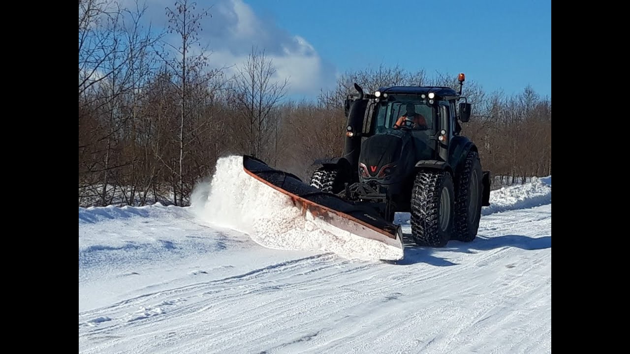Трактор Valtra T 234 Versu Smart Touch + скоростной отвал/уборка дорог (д. Боры)