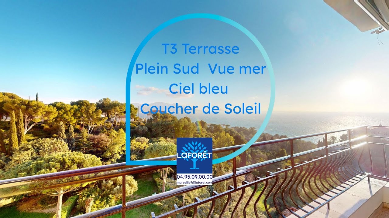 À la location T3 Terrasse vue mer