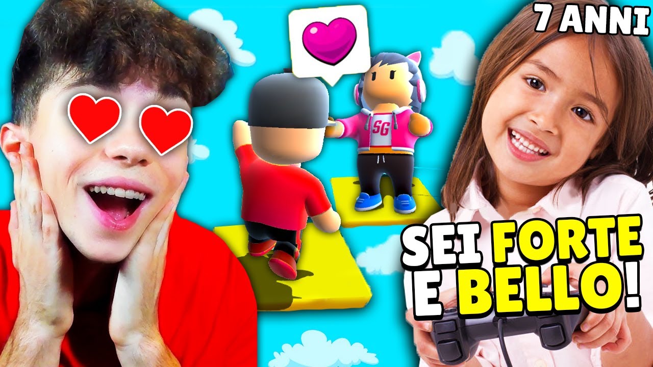LA BIMBA PRO DI 7 ANNI CI PROVA CON MIO FIGLIO NABBO su STUMBLE GUYS!😍❤