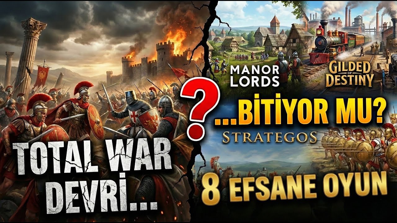 Total War Devri Bitiyor mu? 2026'da Çıkacak 8 EFSANE Strateji Oyunu!