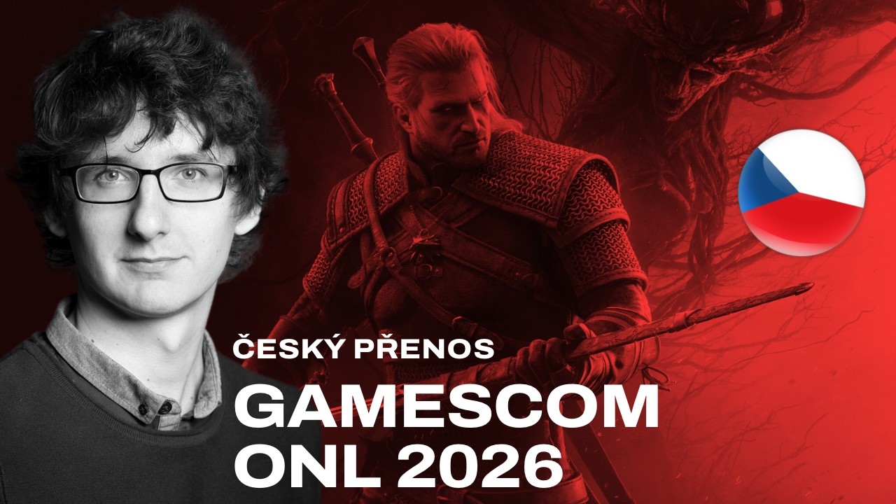 Gamescom Opening Night Live 2026 živě s česk&yacute;m koment&aacute;řem. Sledujte show v pod&aacute;n&iacute; Geoffa Keighleyho