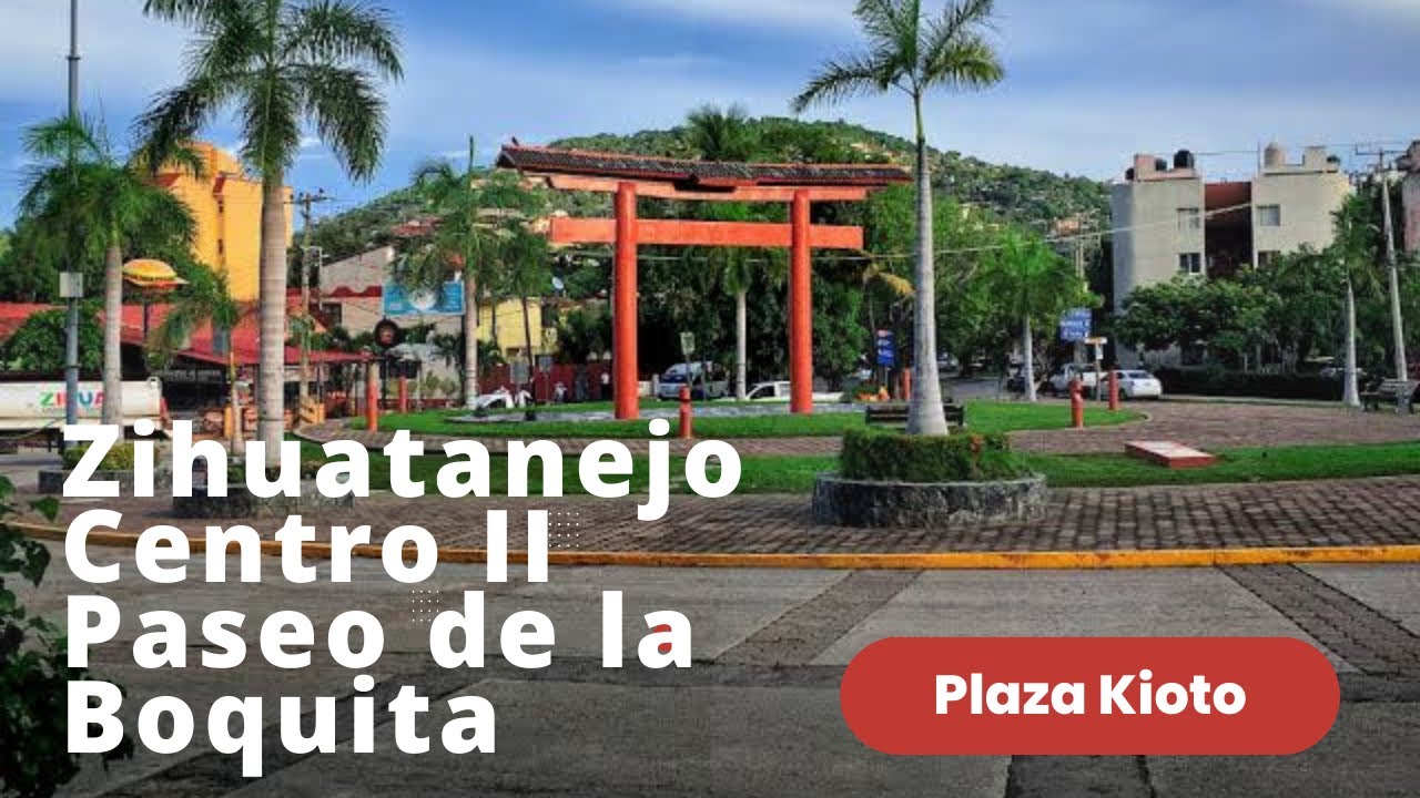 Así luce Zihuatanejo Av Paseo de la boquita #recorridos