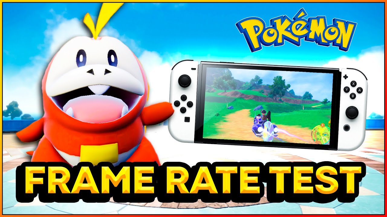 POKEMON SCARLET & VIOLET - Nintendo Switch FRAME RATE TEST 🚀 Analysis