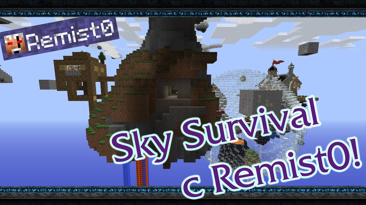 КОРОЛЬ ЗОМБИ! Minecraft. Sky Survival.