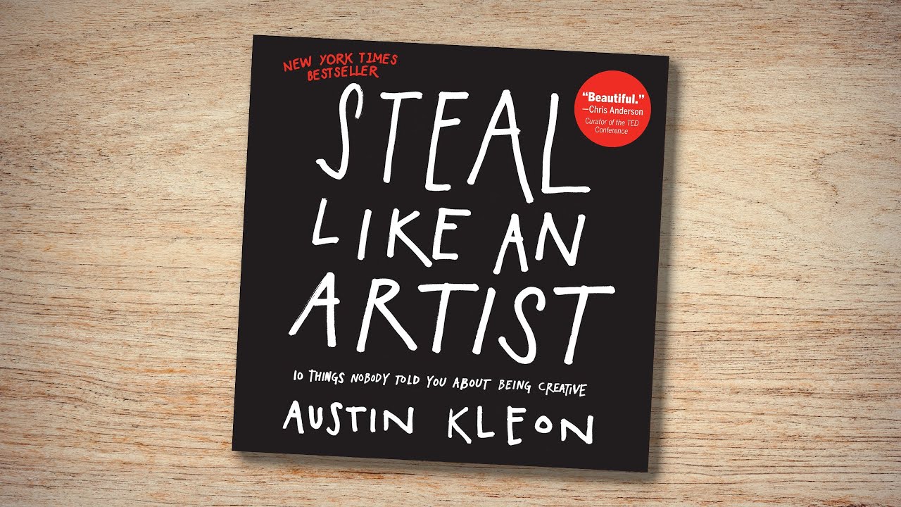Steal Like an Artist: 10 Things Nobody Told You About Being Creative (book flip)