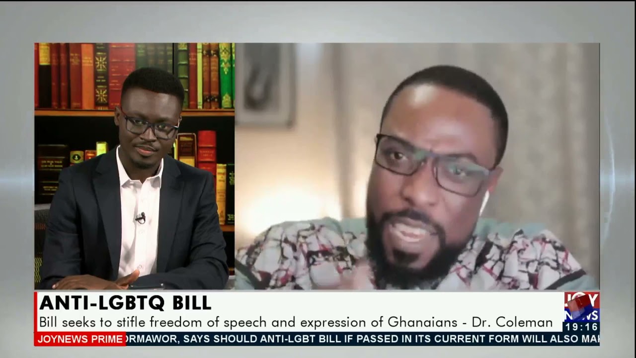 Anti-LGBTQ bill: Bill seeks to stifle freedom of speech and expression of Ghanaians - Dr Coleman