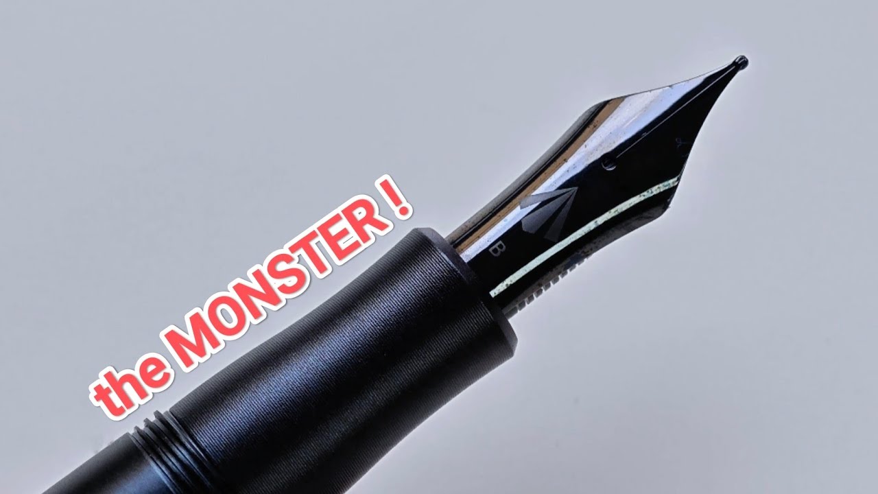 Gravitas MONSTER. Is it the greatest vacuum fill fountain pen of all time?