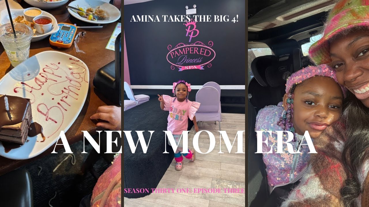 Amina Takes the big 4!! | A week in the life of a Singe Mom | Workout W/ Me|