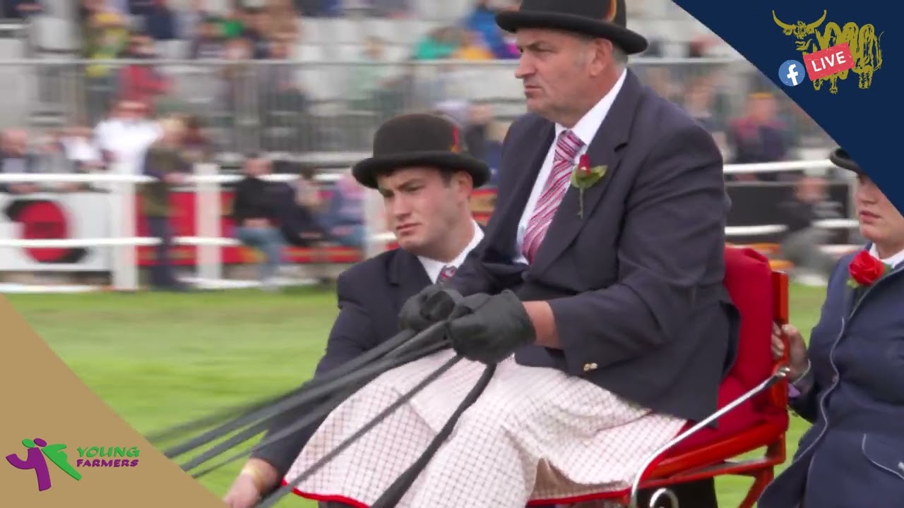 D4 S4 YOUNG FARMER JOHN MCCULLOCH - HHT SIXES HORSES AT THE ROYAL HIGHLAND SHOW