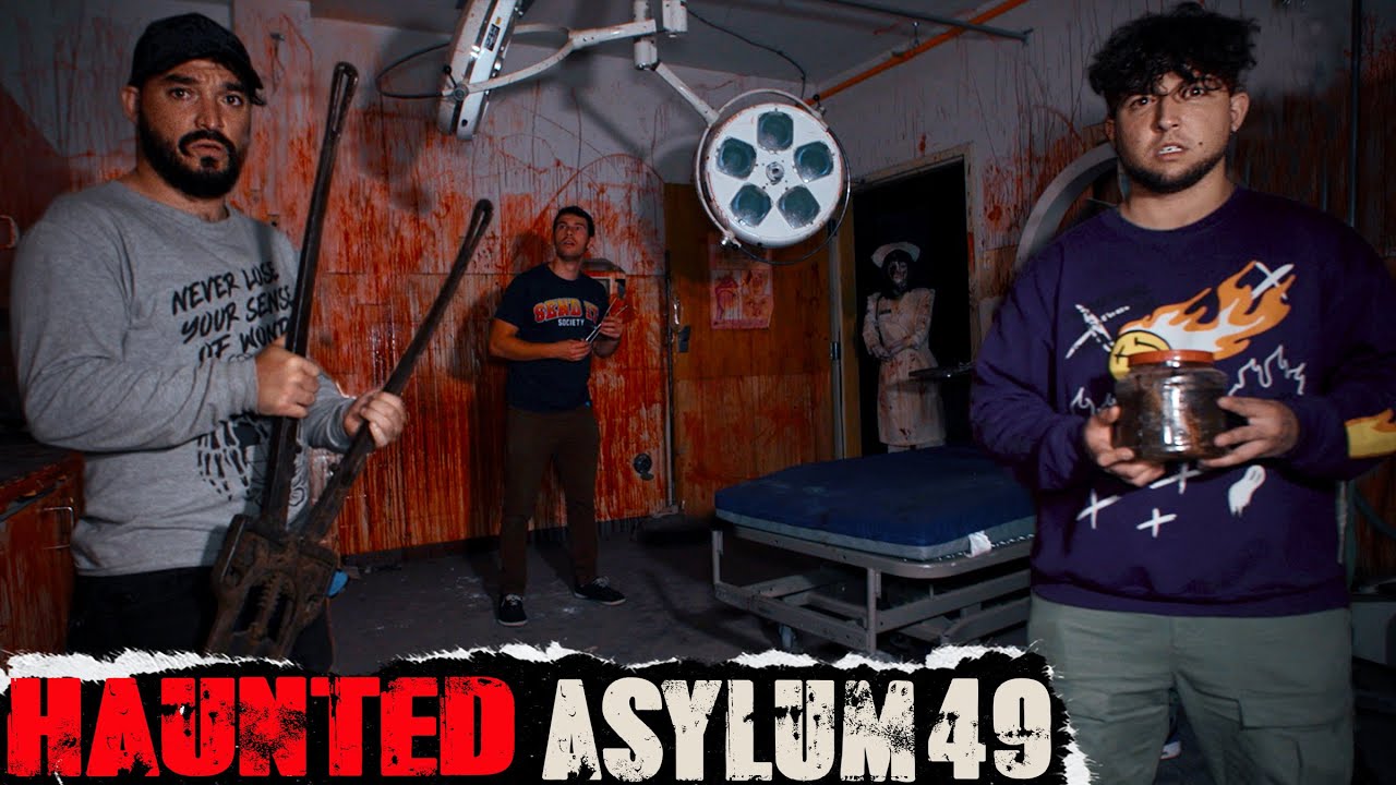 OVERNIGHT in HAUNTED ASYLUM 49 *FULL BODIED APPARITION CAUGHT on CAMERA*
